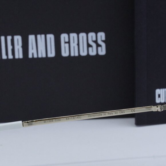 Final Price! Cutler and Gross CG1328S 002 Black White/Grey Sunglasses - Picture 5 of 7
